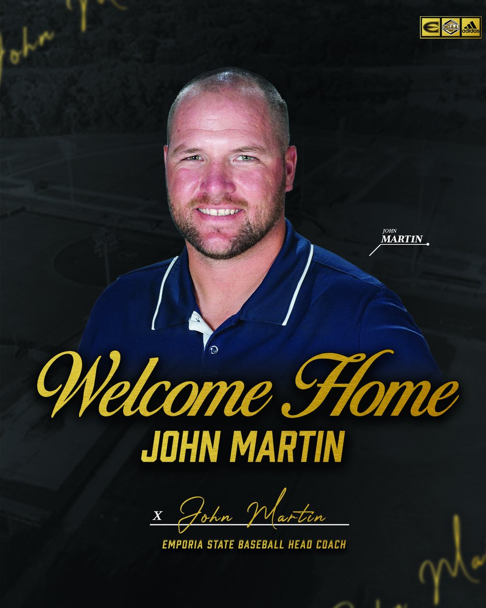 ESUSports's tweet image. John Martin Returns To @ESUBaseball as head coach. #StingersUp 
esuhornets.com/news/2025/8/25…