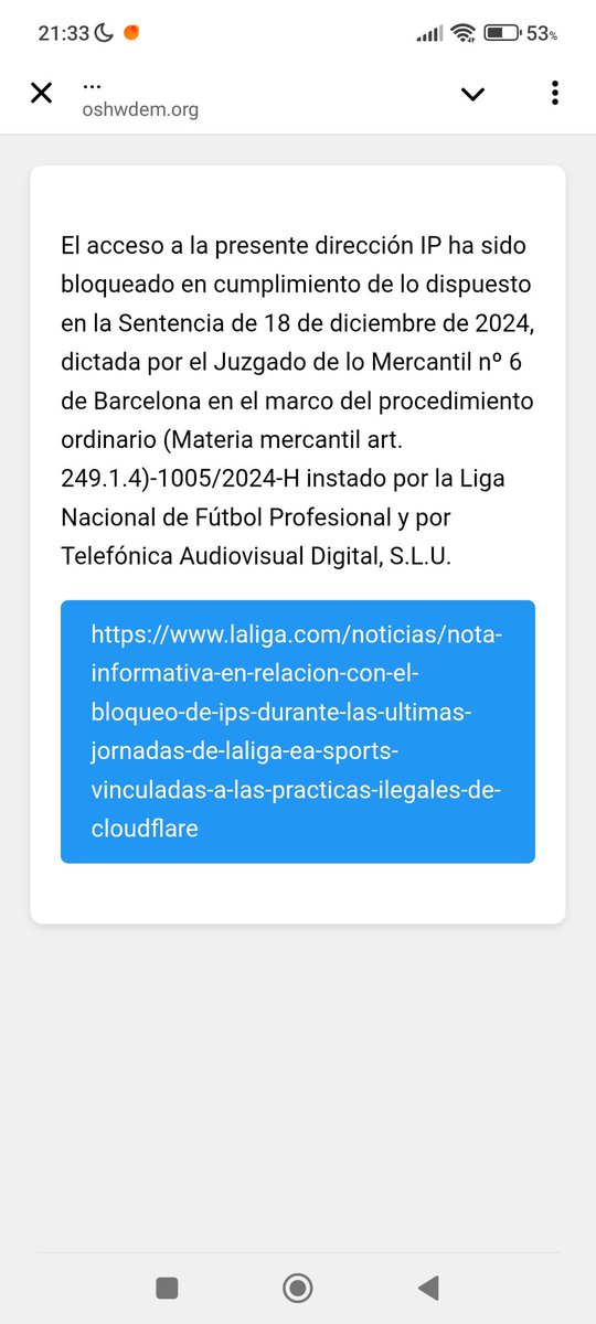 AlejandraSaku's tweet photo. .@LaLiga aprended a bloquear a quien toca, ya me diréis qué tiene que ver la convención de tecnologías abiertas #OSHWDem con vosotros 🫠
(Por cierto, inscripciones abiertas para la feria! Si no eres de la liga, ven a pasar un buen rato a A Coruña con nosotras) https://t.co/aQkn5cuH2J