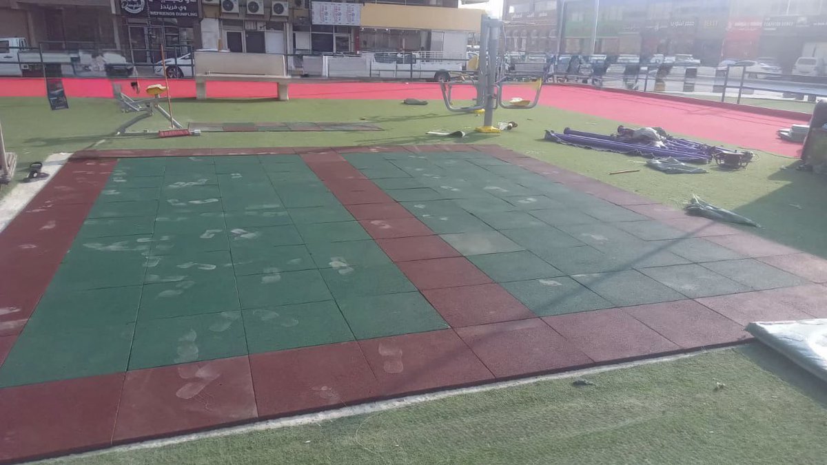 🔹 أرضيات الربل المطاطي 🔹
متوفر بجميع السماكات من ٢ سم حتى ٥ سم ✅
مناسب للشركات 🏢 المدارس 🏫 الصالات الرياضية 💪 والحدائق 🌳

📞 للتواصل: 0501598743

#الربل #ارضيات_مطاطية #الرياض #السعوديه