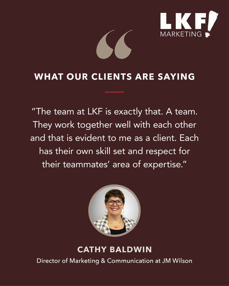 A partnership that has spanned eight presidential elections, the rise of the internet &amp; smartphones, countless marketing trends, &amp; more cups of coffee than we can count. 😉 We're grateful for 31 years of working with JM Wilson. Thanks for the kind words, Cathy!