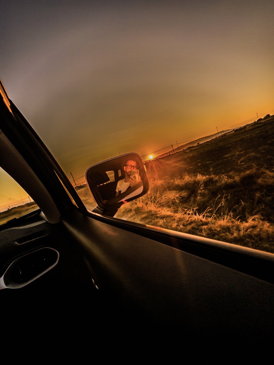 As the sun goes down