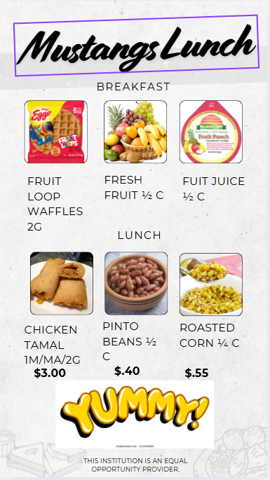 Our kiddos will go crazy for tamales!!

#SISD #ALLIN

#TheNextChapterIsOurs