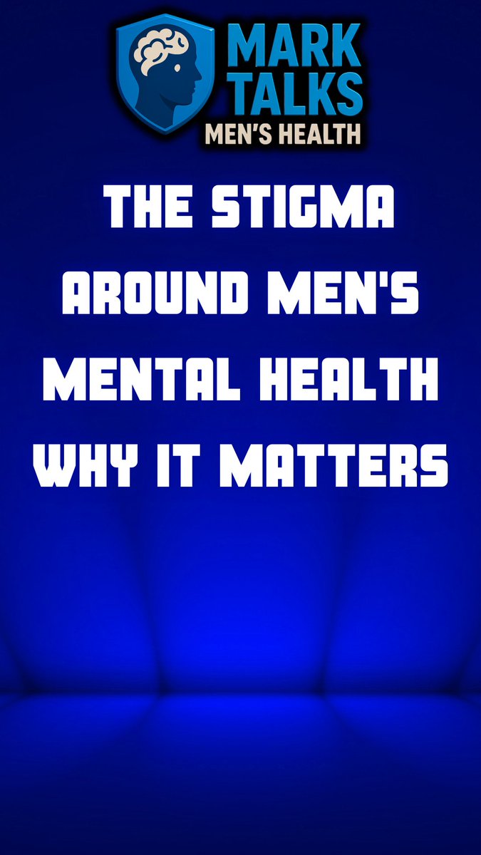MindWithMark's tweet photo. Why is men’s mental health still surrounded by stigma? 🧠💭 It’s time we talk about it—and why it truly matters. 

#MensMentalHealth #BreakTheStigma #Wellness https://t.co/4rhJUvB0g2