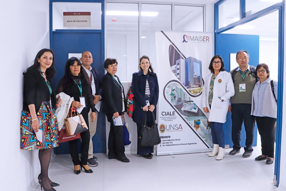 UNSA_Oficial's tweet photo. ✅ Investigadores de universidades de todo el Perú visitaron el Centro de Investigación Aplicada y Laboratorios Especializados de Ingenierías #CIALE de la #UNSA, a fin de sumergirse en estudios sobre sostenibilidad y erradicación de la contaminación.
👉 https://t.co/arULppHy1O https://t.co/b4iuPC45CB