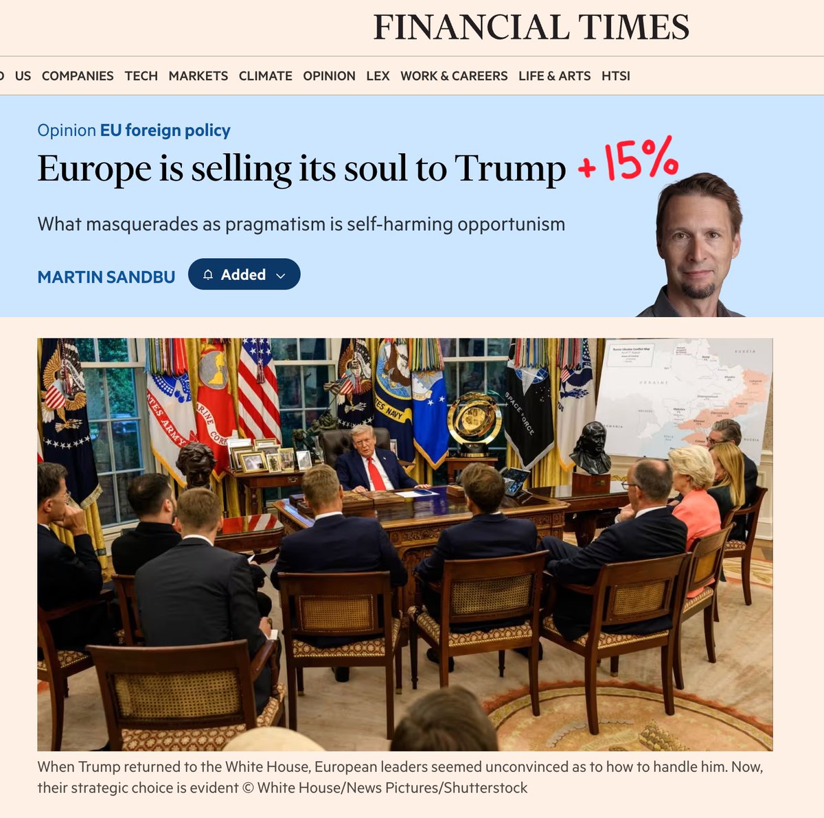 [SATIRE] The FT's editorial standards are evidently slipping...