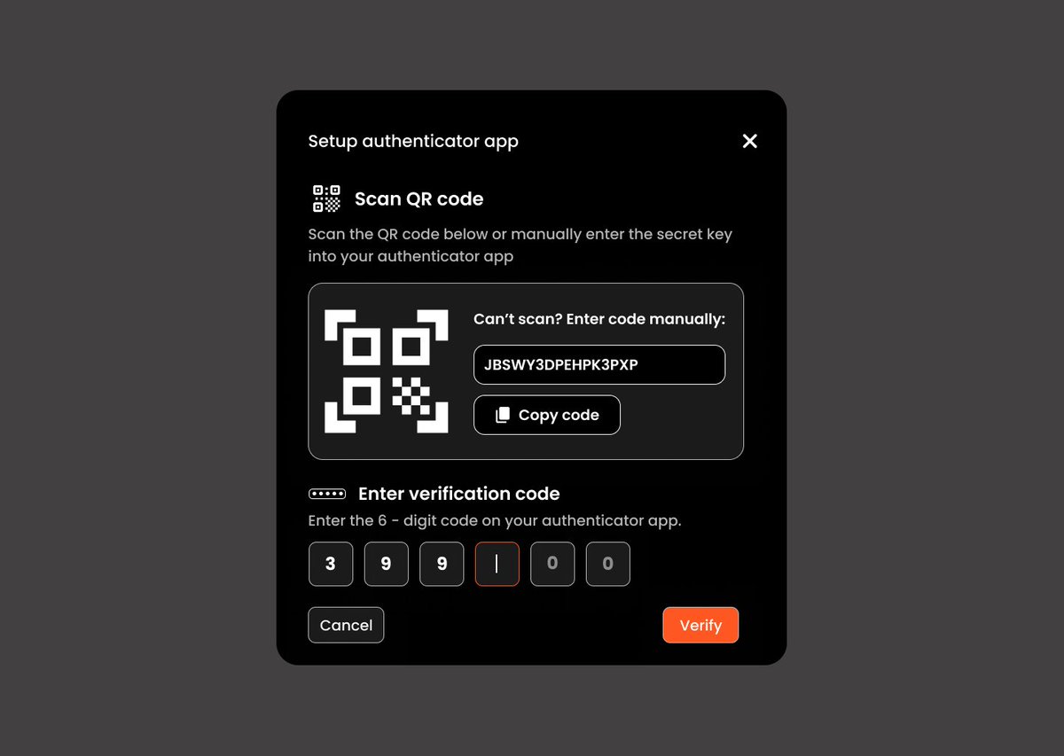 Recently hackers struck again

This is a reminder, security isn’t just encryption, it’s trust.
Would you trust an authenticator that feels clunky? I won't 
Sleek UI combined with simple flows gives fewer mistakes and more confidence. Design protects too.