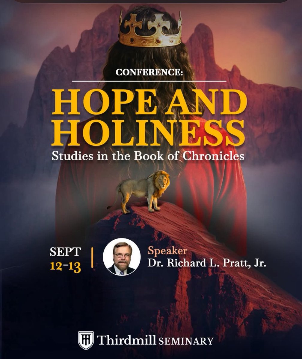 Join us on September 12-13 for our Fall Bible Conference with Dr. Richard Pratt, the President of <a href="/thirdmill/">Thirdmill</a> at Holy Cross Episcopal Church in Sanford, Florida. For more info and to register, visit 
tinyurl.com/yy36u6ae