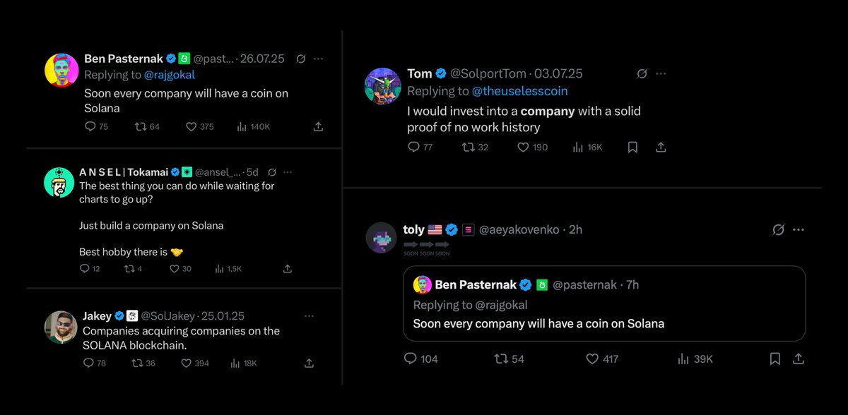 ⚡️ 100x DEX BOOST HAS JUST BEEN PAID BY THE COMMUNITY WALLET

- $1.5m buy happened on this coin
- 250m ath to fill (1000x)
- big minds saying companies will be onboarded on sol
- the most viral narrative
- top stats in bonk eco, noticed by bonk team
- officially cto, community