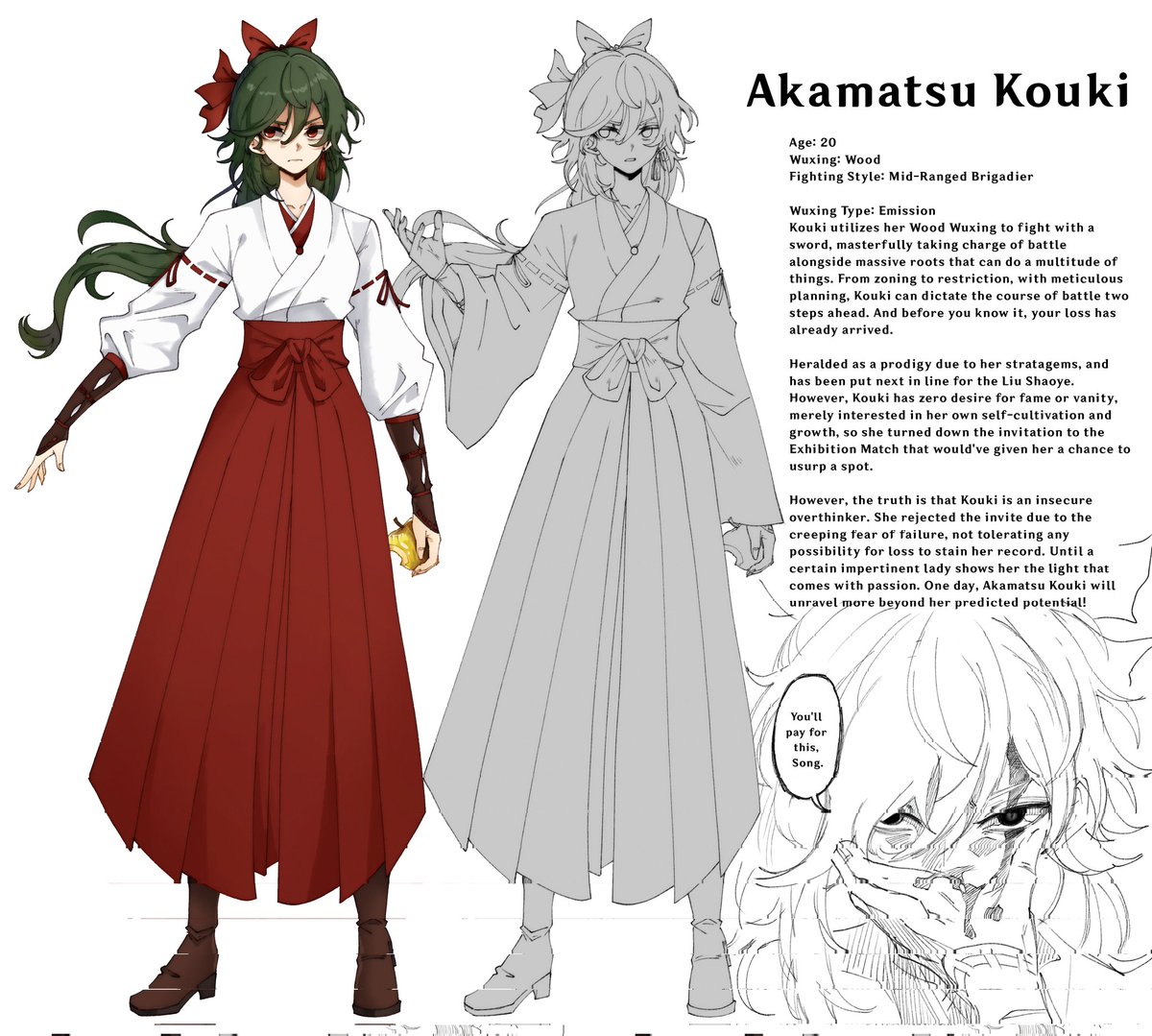 [oc] Priestess Fighter Girlfriend Hater Rival Comrade