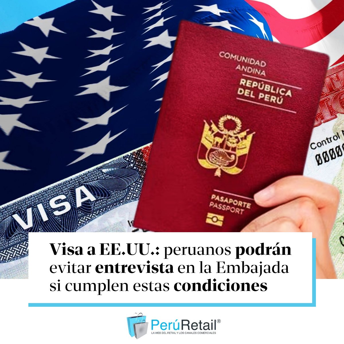 🔴✈️La Embajada de EE.UU. en Perú anunció que, desde el 2 de septiembre, algunos ciudadanos podrán ser exonerados de la entrevista para obtener su visa. Entérate aquí. ►tinyurl.com/32kjdhjb

#visaeeuu #TrámitesVisa #viajerosperuanos