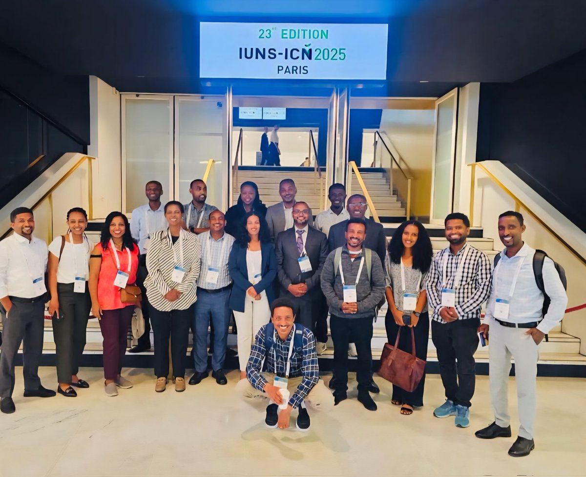 Ethiopian Public Health Institute (@ephiethiopia) on Twitter photo Ethiopian Delegation Showcases Ethiopian Progress <a href="/23rd/">Twenty Third</a> International Congress of Nutrition,Paris.
በፓሪሱ 23ኛው አለም አቀፍ የስነ-ምግብ ኮንግረስ የኢትዮጵያ ልኡካን ቡድን በሀገር የተሰሩ ምርምሮችንና መልካም ተግባራትን እያቀረበ ነው
facebook.com/share/p/19ZBDP… Ethiopian Delegation Showcases Ethiopian Progress <a href="/23rd/">Twenty Third</a> International Congress of Nutrition,Paris.
በፓሪሱ 23ኛው አለም አቀፍ የስነ-ምግብ ኮንግረስ የኢትዮጵያ ልኡካን ቡድን በሀገር የተሰሩ ምርምሮችንና መልካም ተግባራትን እያቀረበ ነው
facebook.com/share/p/19ZBDP…
