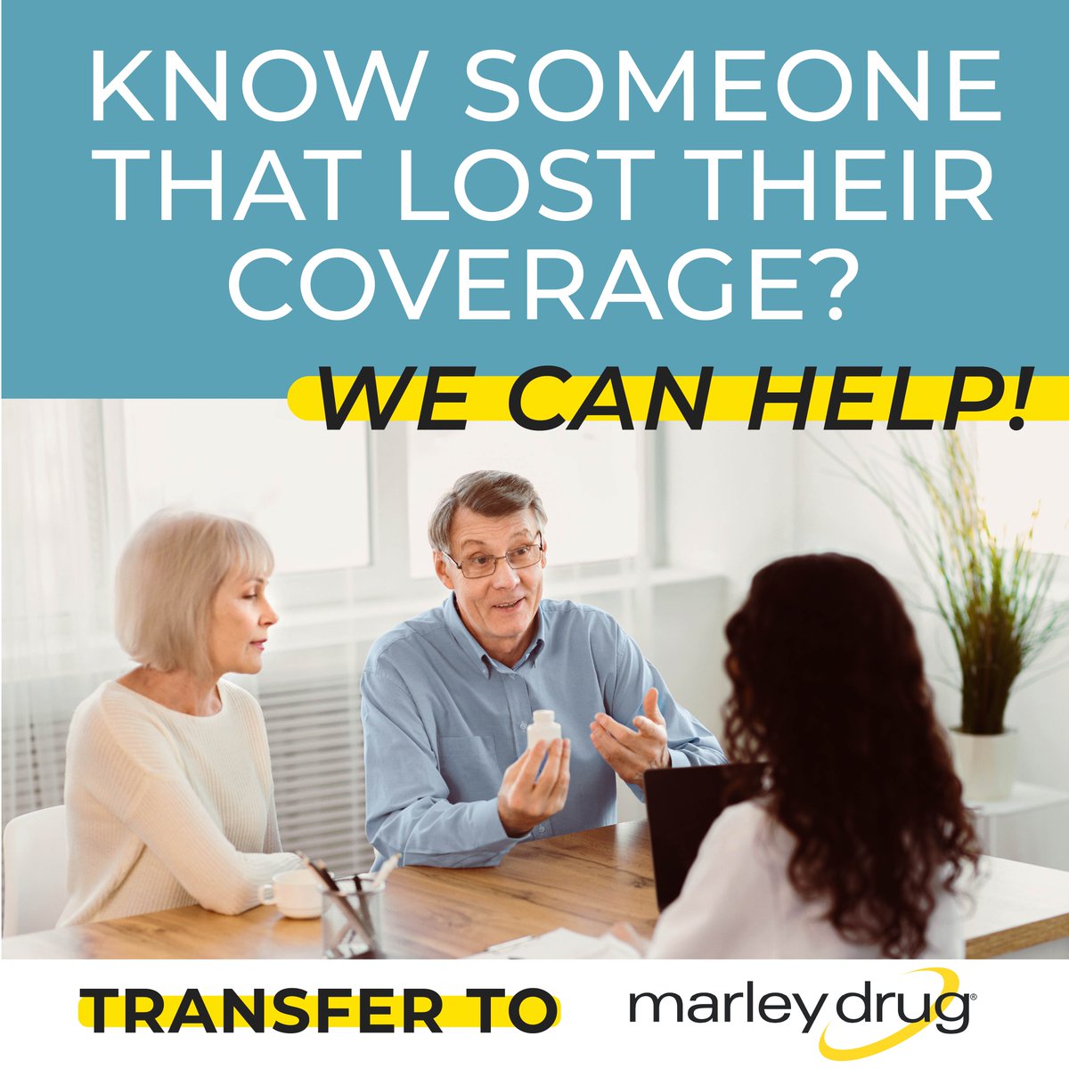 Know someone who lost their coverage? We’ve got your back.
At Marley Drug, we offer low cash prices on medications that are often cheaper than insurance copays. 💸 Don’t let coverage cuts keep you from the care you need. Call us today and compare prices! bit.ly/4iZXczq
