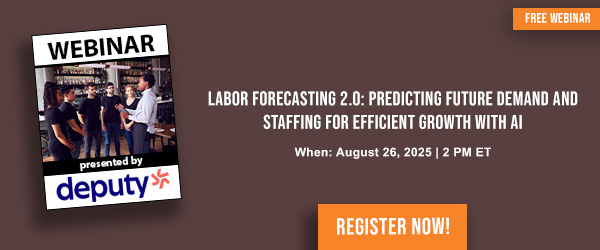 FastCasual's tweet image. Labor efficiency is critical for every business. Join @deputyapp’s webinar to see how AI transforms staffing.
fastcasual.com/resources/labo…
#OperationsExcellence #AI #WorkforceManagement