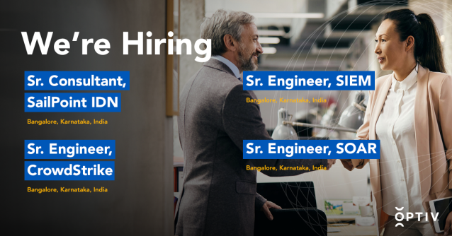 We’re on a mission to help our clients manage #CyberRisk. Want to join us? Check out <a href="/Optiv/">Optiv</a>'s's featured jobs and apply 🤝 dy.si/KEcGtf