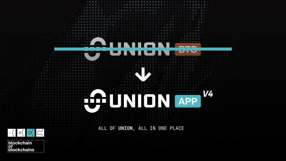 App v3 and the BTC App are no more. There is only App v4.

Testnet and mainnet transfers in a single app, plus all the preparations needed for Union's public mainnet.