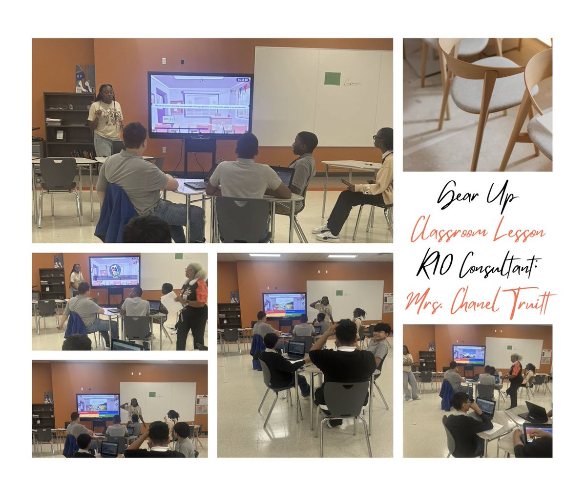 ERLancasterMS's tweet photo. 🚀 Shout-out to Mrs. Truitt for bringing the energy with her GEAR UP lesson! 🙌 Our students are leveling up thanks to your hard work and dedication. 💡✨ #LMSProud #GEARUP https://t.co/y9UY89b060