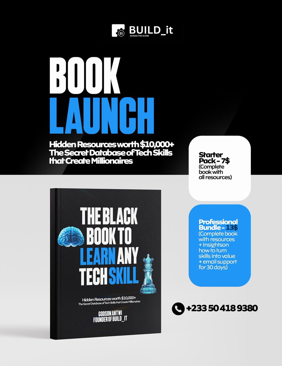 Godsonic_'s tweet photo. @mindoverweaknes Stop throwing money away on paid courses when the premium versions are available for free in this black book.

Secure access: [https://t.co/4g46ddSWyy]

$7 waitlist price for $60K+ worth of premium resources. Regular price $37. Stop overpaying. https://t.co/xsJ1gJF0jm