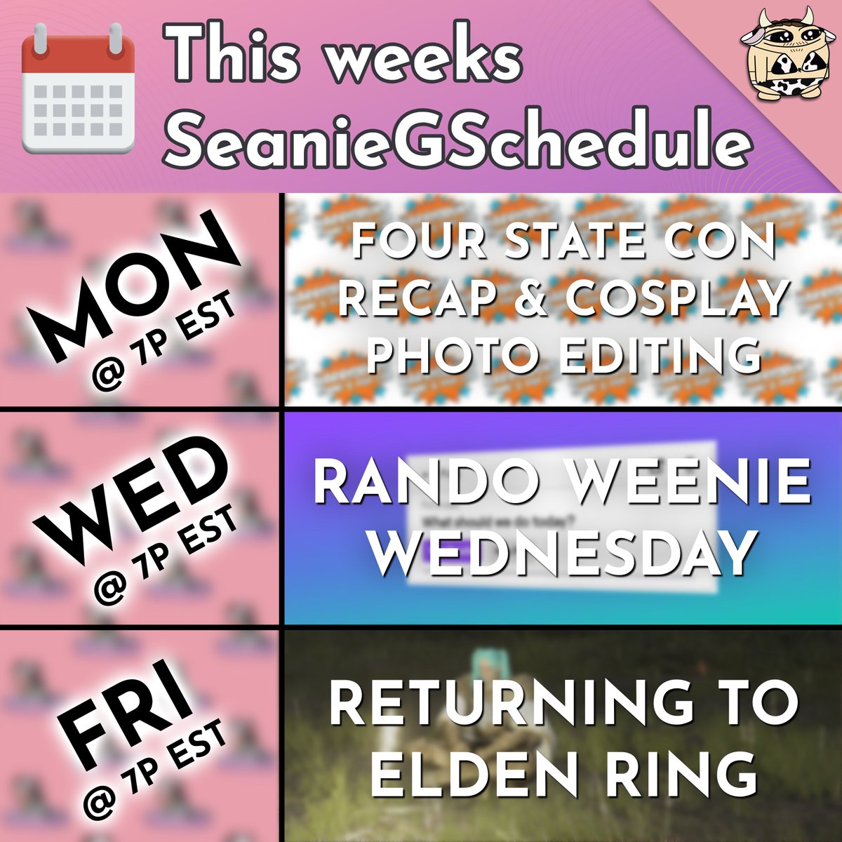 Con recap, weekly wienering, and returning to Elden Ring after 9 months... what a stacked lineup 👀