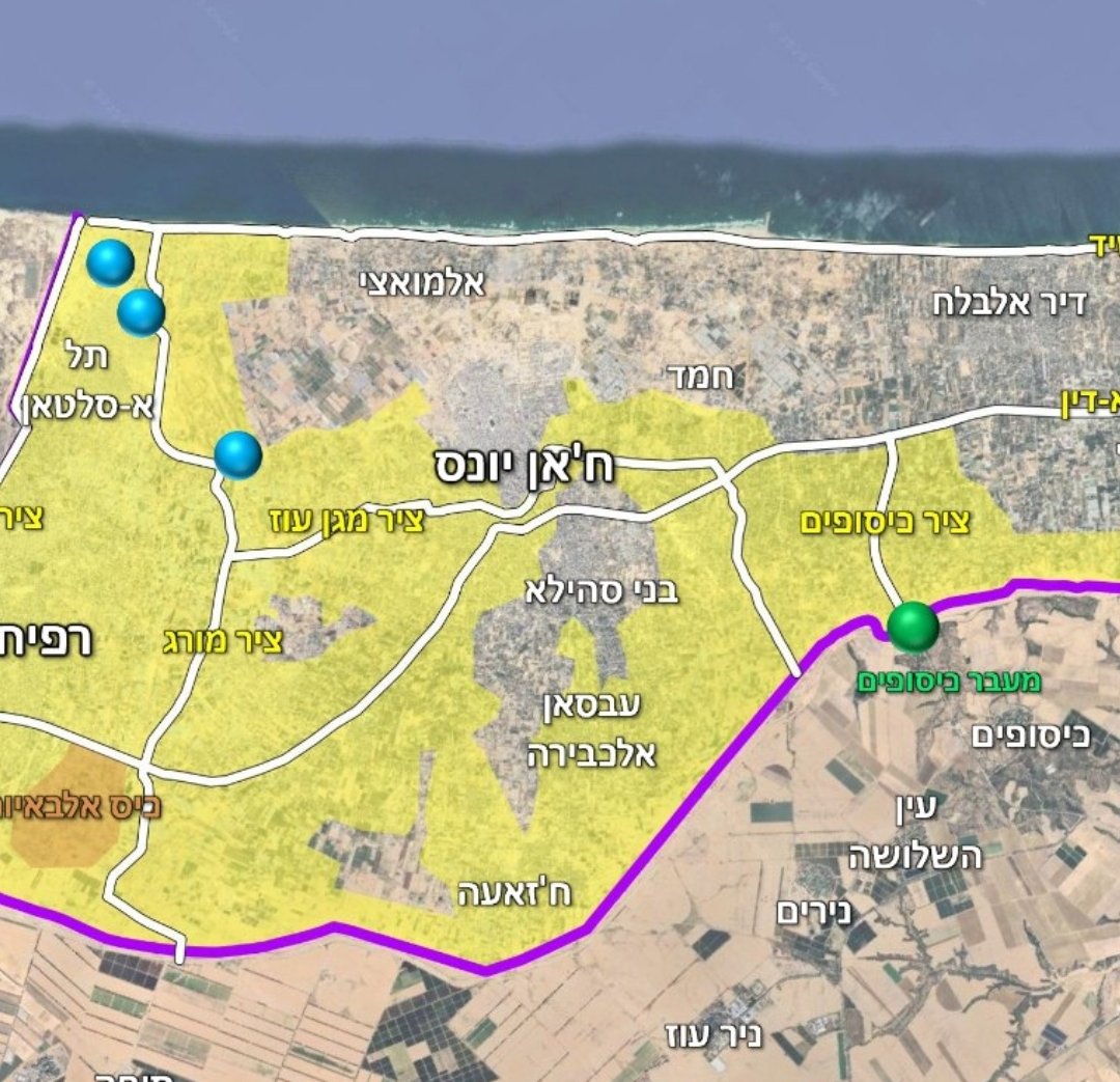 אחרי שחאן יונס שוב כיכבה באירוע עם פוטנציאל נזק עצום, שווה להזכיר שהיא הייתה אמורה להכבש במרכבות גדעון, לולא חמאס הציל אותה על ידי שימוש מכוון בחטופים, והשאיר אותה כטריז בקווים הצה"ליים.
מי שחושב שהנזק מחאן יונס הלא מטופלת יסתכם בכמעט חטיפה שבוע שעבר ופיגוע הסברה היום, חי בסרט.