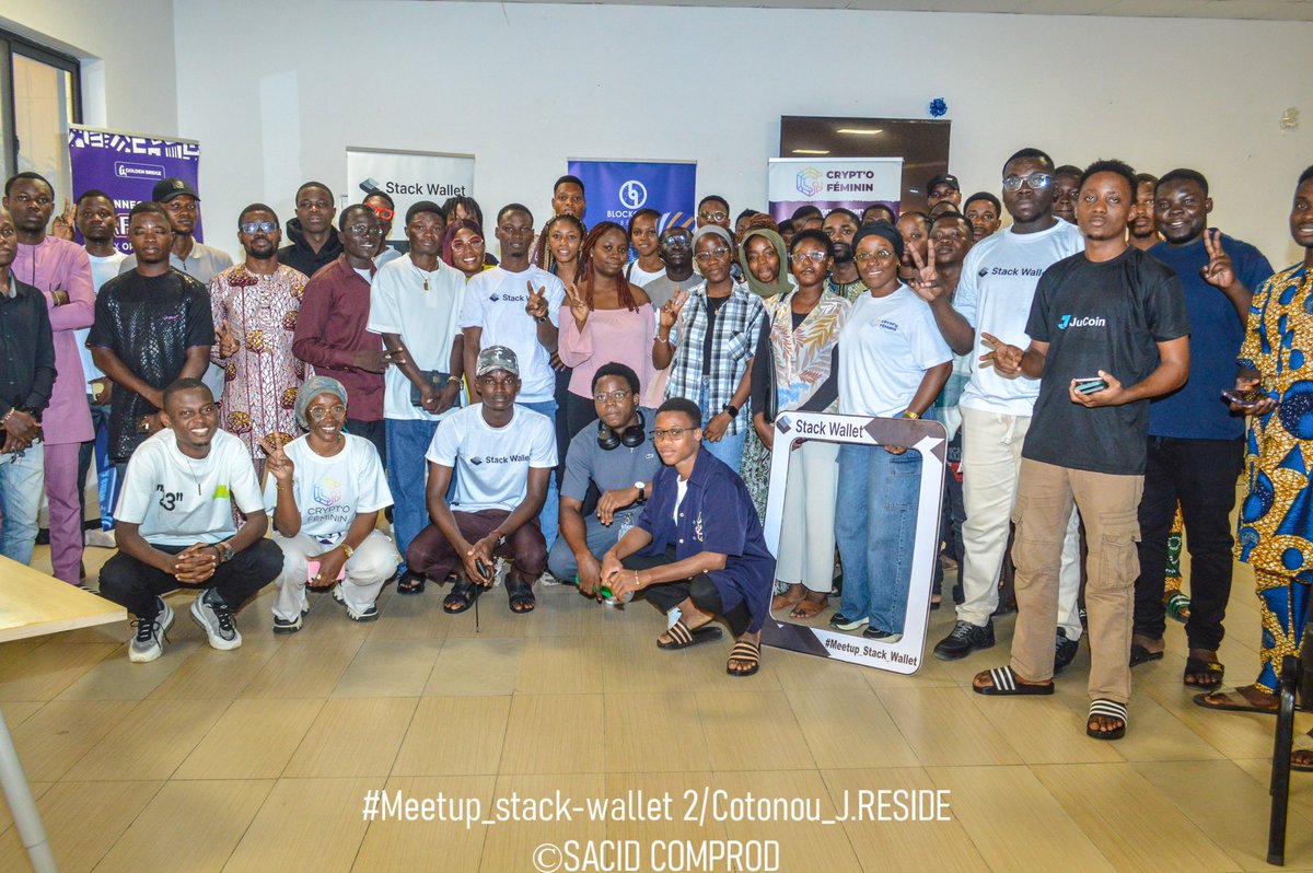 mercianoalia's tweet photo. Le samedi 23 août 2025, nous avons vécu à Cotonou le deuxième #Meetup_Stack_Wallet au Bénin.
J’ai eu l’opportunité d’intervenir au nom de @Stack_Africa & @stack_wallet et de partager sur la confidentialité et la sécurité dans la gestion des cryptomonnaies. https://t.co/7THrazVkOn