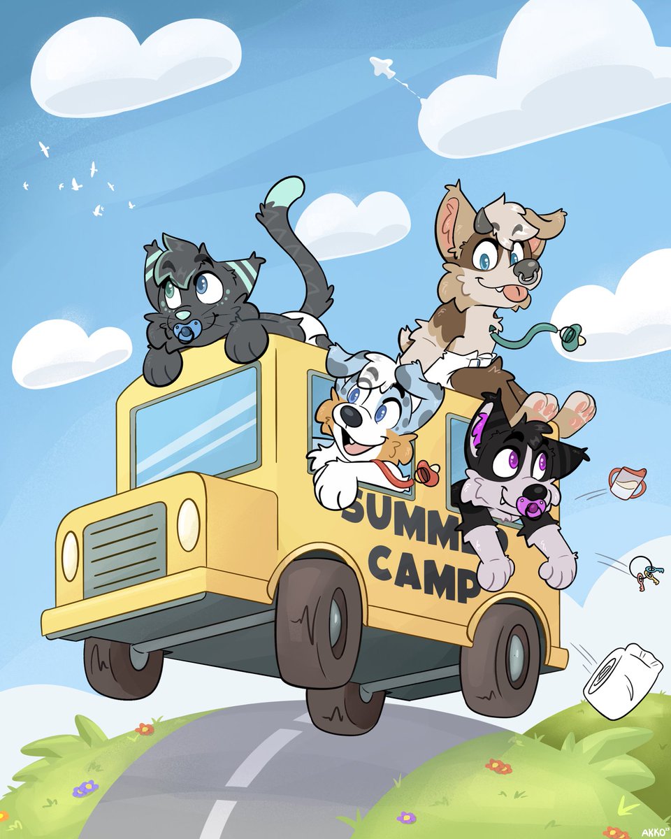 BFC is around the corner!!! Are u excited?!?✨✨

Poster comm for Dux and friends !!