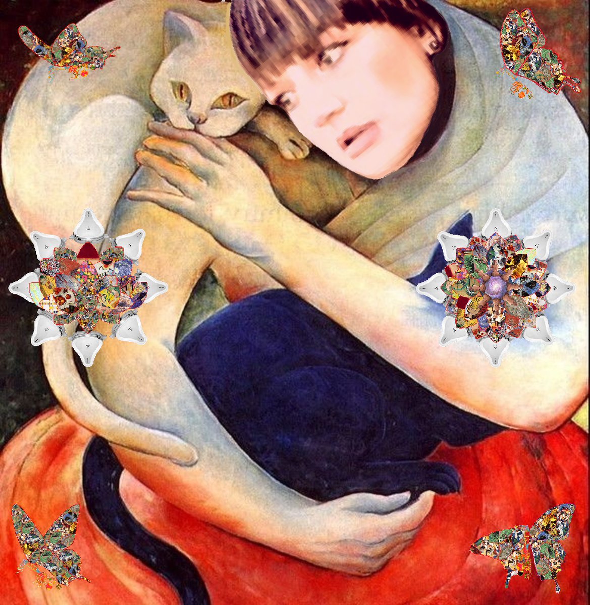rrosecellavivi's tweet photo. @selavy2020 @scastaldi9 Sul cuscino mi aspetta
ogni sera lo stesso
grumo di fantasmi,
oscuri terrori.
Donatella DiPietrantonio
#GoodNight ❤
#BellaMia
#SalaLettura
#Caturday
#Art #Artist Sandra Bierman
#SandraBierman
🌱
https://t.co/alNPRMv1Eo
🍀
#Adagio❇️#Bach🎶
✳️❣️🌈
❤️🧡💛💚💙💜🪷🦋 https://t.co/bcZHQ9aMtV