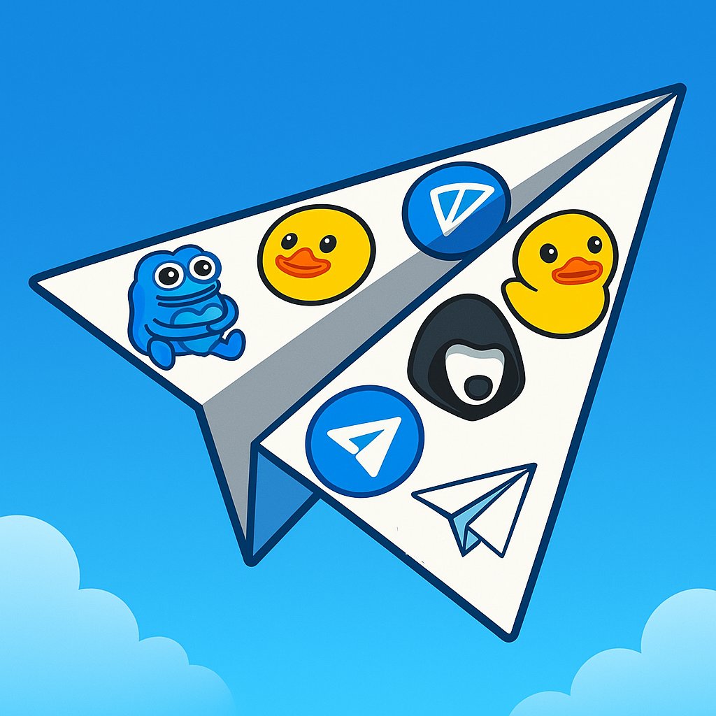 Telegram Gifts are the fuel, and $TON is the engine ✈️
Paper $PLANE is the symbol flying this takeover straight into culture ! 
<a href="/toncommunity/"></a> <a href="/ton_blockchain/">TON 💎</a> <a href="/durov/">Pavel Durov</a>
