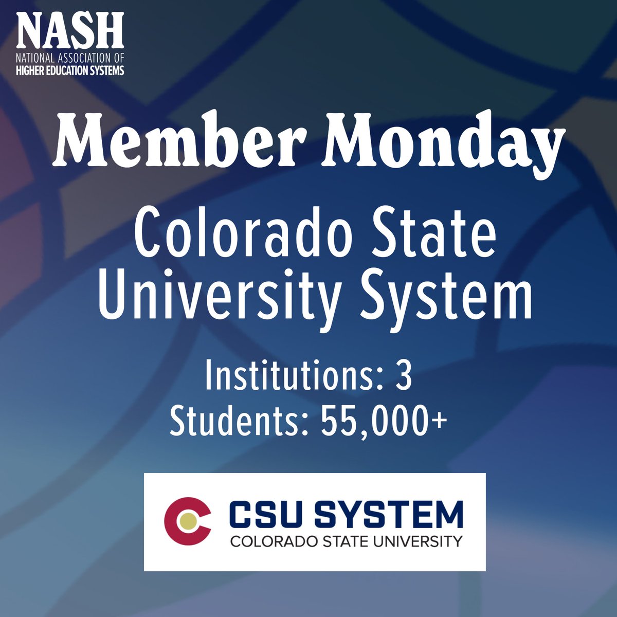 NASH_EDU's tweet image. The numbers speak for themselves: Nearly one in 25 Colorado workers has a CSU degree, and the system generates $237M+ in state income and sales tax revenue annually!

Interested in joining our ranks? nash.edu/join/?utm_sour…

#Systemness #NASH #CSUSystem