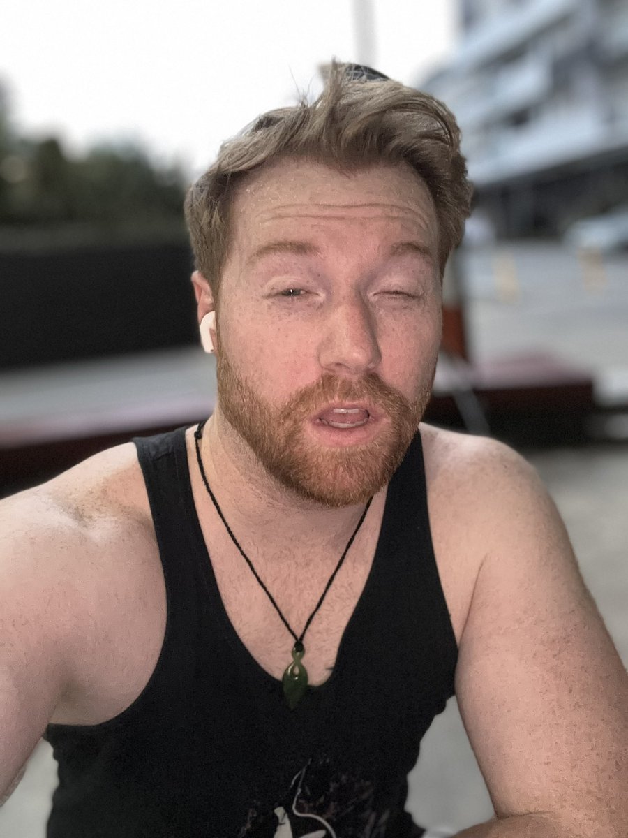 The flash was on but we’re building the legacy. 5am gym life