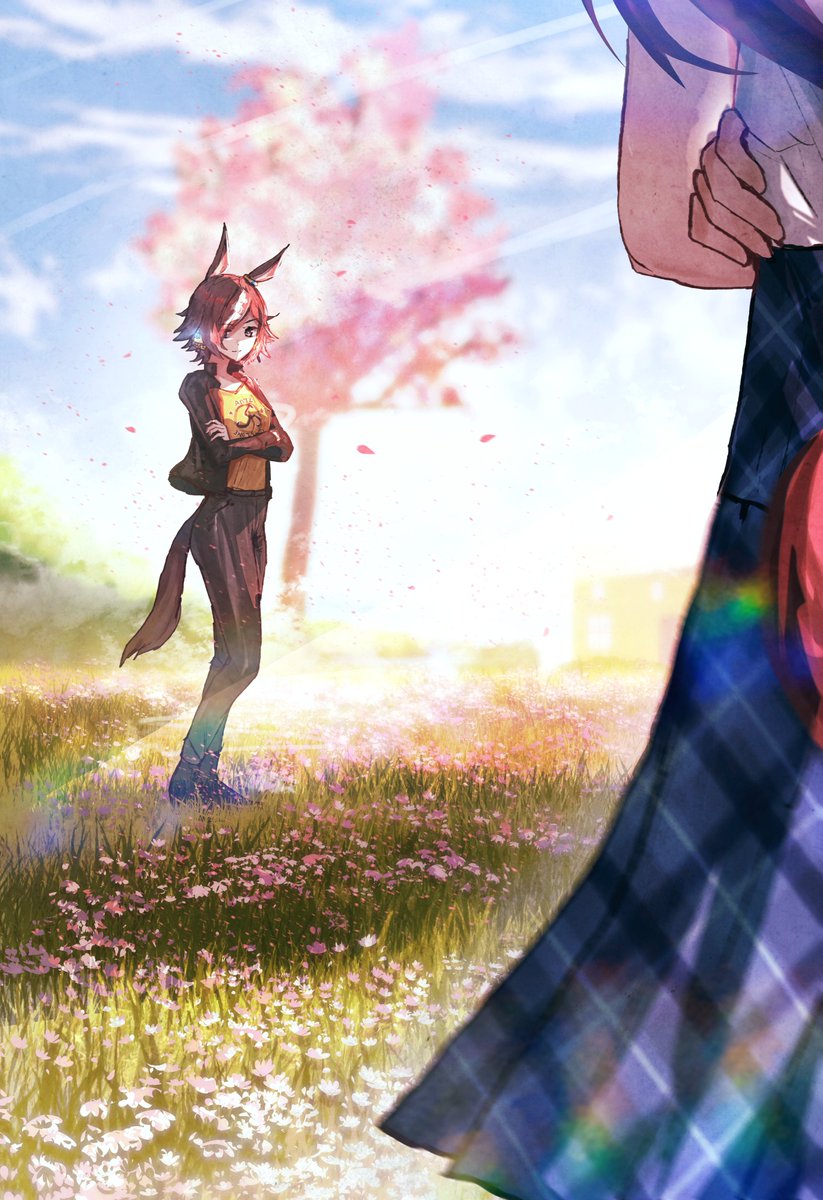 ウオッカ(ウマ娘) 「Eternal rival #umamusume」|advarcherのイラスト