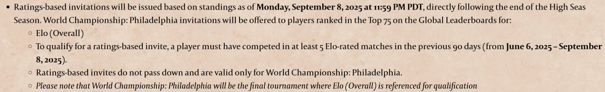 Been waiting for this one since I wasn't sure if I could play Worlds (scrubbed Nationals and WCQ) but super happy that I can! So see you there even though they took draft away :(

The Calling also mentions Gold Foil Extended Art Prize Card instead of Stonewall Gauntlet 🤔