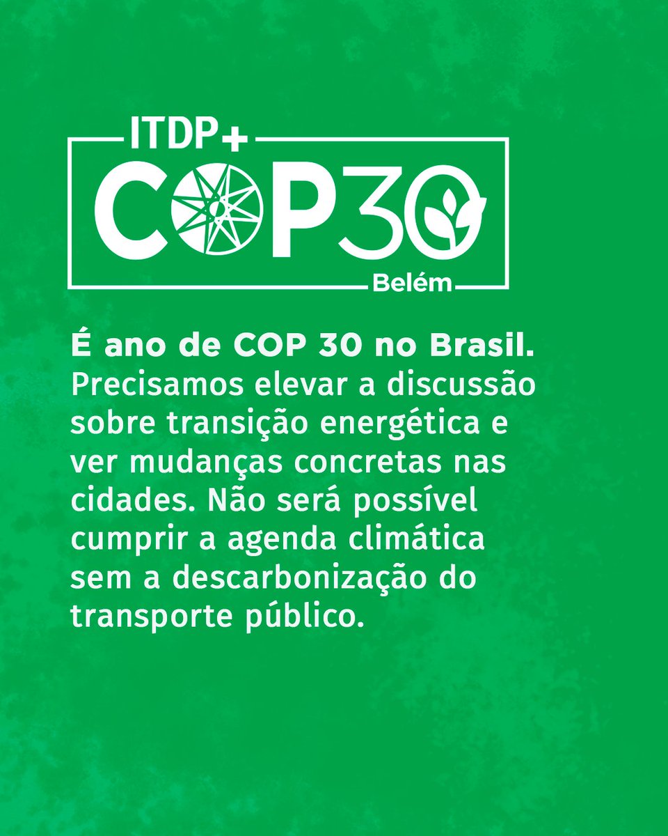 ITDP Brasil tweet media