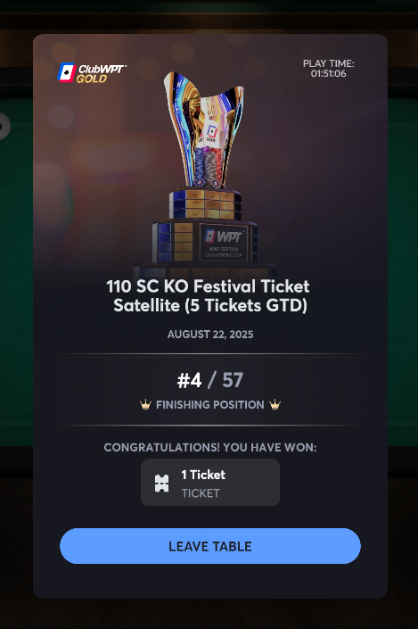 What a day for sattys!! <a href="/ClubWPTGold/">ClubWPT Gold</a>