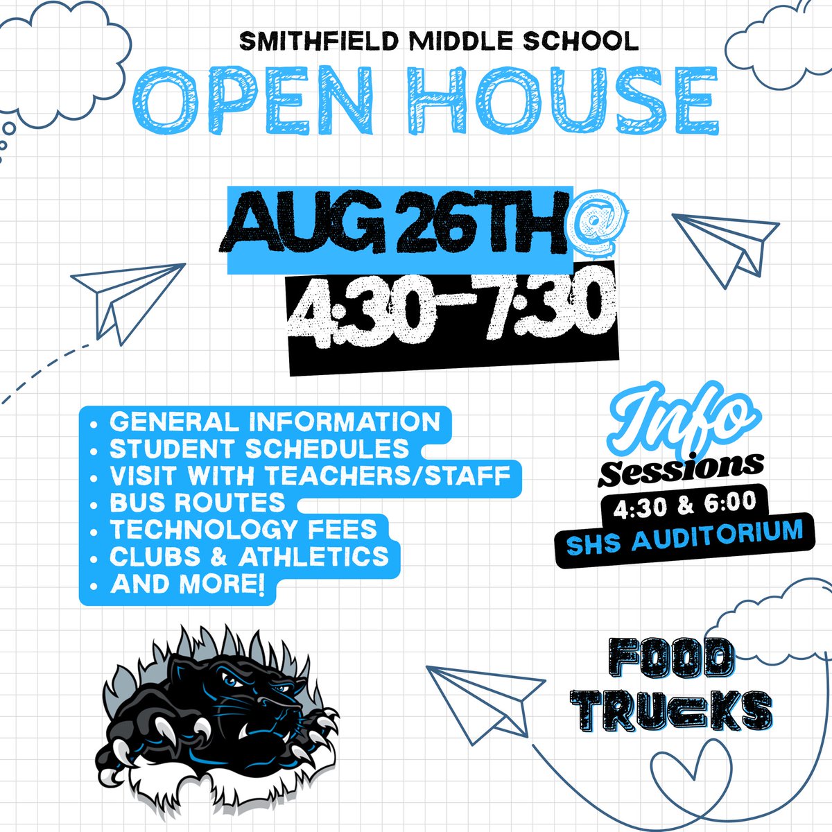 Tomorrow is the day! We can't wait to see everyone at open house. 

Click here for supply lists! canva.com/design/DAGsxmY…