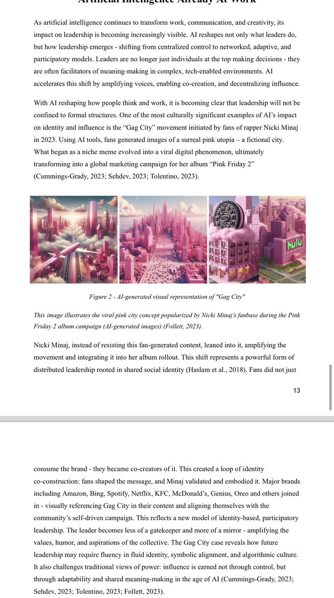 david 💋 (fan account) (@romansverses) on Twitter photo They told barbz to stay in school, so I wrote my university exam report talking about <a href="/NICKIMINAJ/">Nicki Minaj</a>'s Gag City phenomenon.
Guess who scored 100% and got the highest grade 🤭 They told barbz to stay in school, so I wrote my university exam report talking about <a href="/NICKIMINAJ/">Nicki Minaj</a>'s Gag City phenomenon.
Guess who scored 100% and got the highest grade 🤭