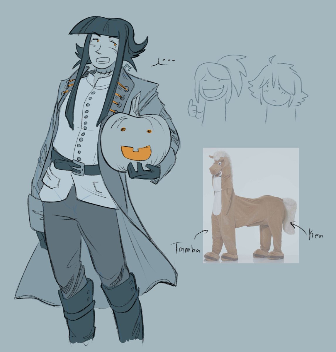 toshi the headless horseman #tetropink #tetrotwt