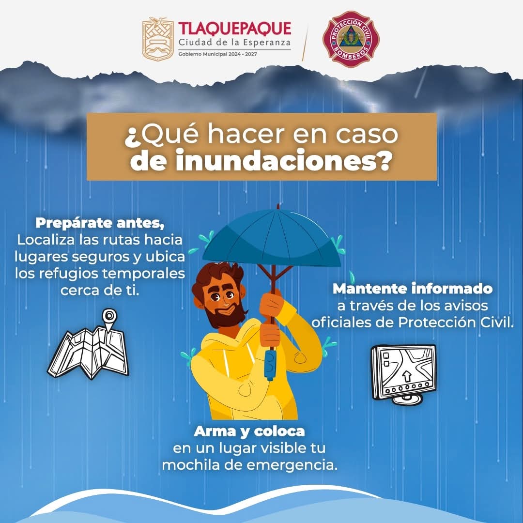 ⚠️ Antes de la tormenta, prepárate con responsabilidad.
Cuida lo esencial: tu seguridad y la de tu familia.
Infórmate solo a través de fuentes oficiales.
#LaCiudadDeLaEsperanza 🌧️