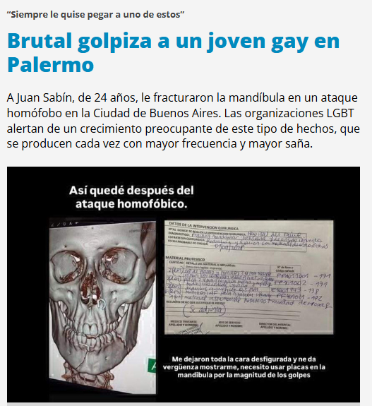 FundHuesped's tweet photo. ¿Viste estas noticias? No son casos aislados. Es homoodio.
Esto está pasando. Todas las semanas conocemos nuevas historias como estas. https://t.co/KE6ex03Exa