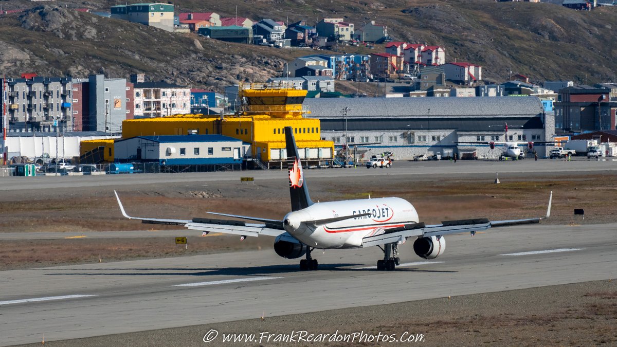 C-FCJP - Boeing 757-256(PCF) - <a href="/CargoJetAirways/">Cargojet</a> landing in #Iqaluit #Nunavut on AUG.25.2025 #YFBSpotters #B752