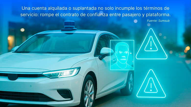 Cuentas falsas y choferes fantasma, amenaza oculta en las apps de transporte: Sumsub... transporteinformativo.com.mx/cuentas-falsas…
<a href="/Sumsubcom/">Sumsub</a> <a href="/EspacioInfoSol/">InfoSol - Mi Espacio</a> #conductores #transporte #pasajeros #riesgo #seguridad #aplicaciones #apps #TransporteInfo