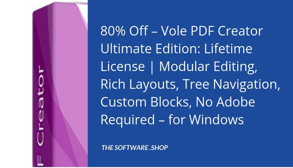 TodaysSoftware's tweet image. Plus, itsvmc project files are compatible across Sanwhole’s suite of VMC software, enabling one-click export to PDF, CHM help manuals, online help websites, and PowerPoint-style presentations.

Read more 👉 lttr.ai/AiCT1

#PDFEditor #PDFSoftware #PDFCreator