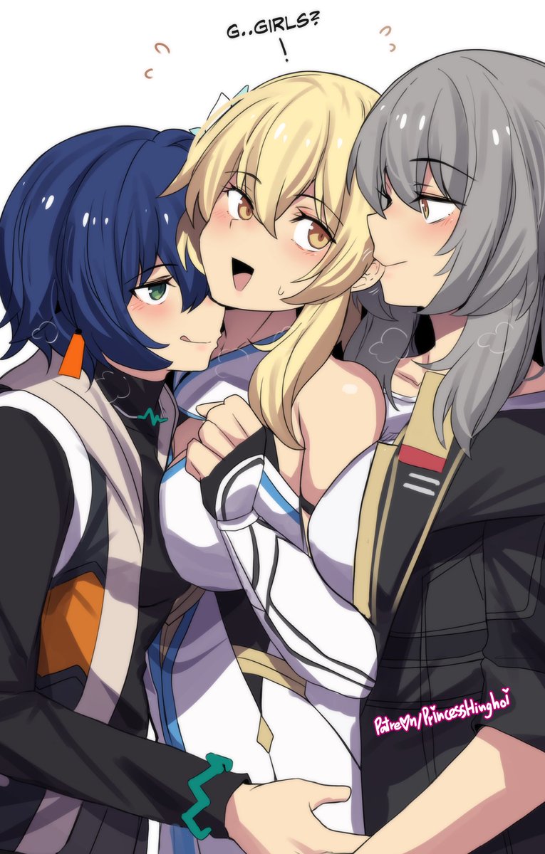x3 Happy! 😊💙💛🩶