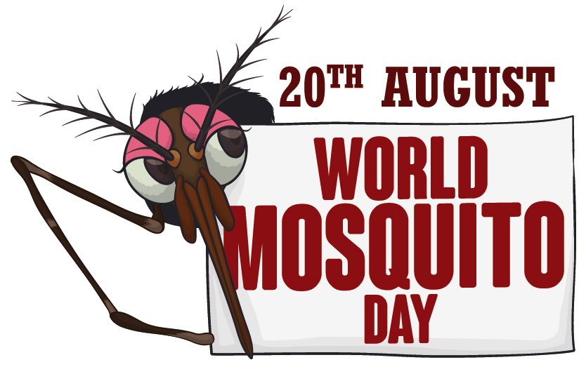 Word mosquito day, August 20.