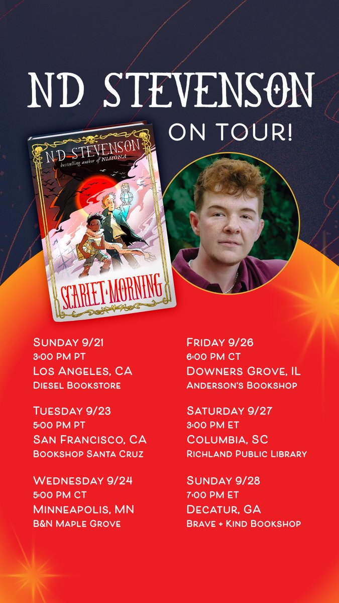 SCARLET MORNING is out in one month (!!) and I’m coming to YOUR town to tell you to read it 🌞🩸