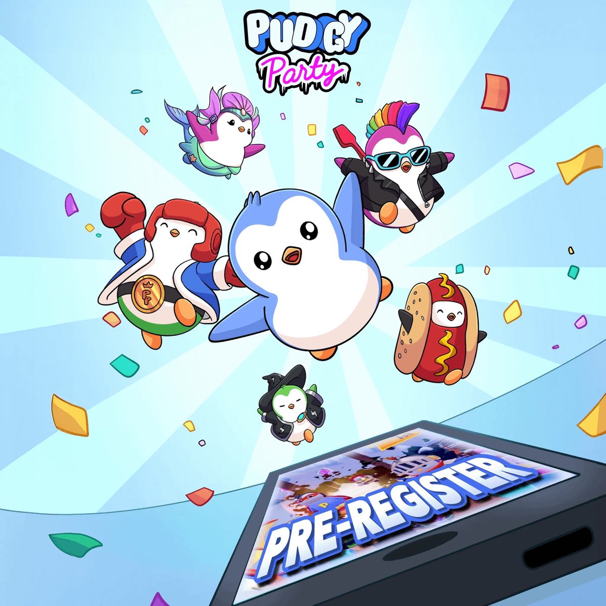 Pudgy Penguins (@pudgypenguins) on Twitter photo Introducing the Early to the Party Soulbound Token.
This SBT commemorates people who joined <a href="/PlayPudgyParty/">Pudgy Party</a> early and participated in the global introduction of Pengu to the mobile gaming industry.
More info and how-to-claim below. Introducing the Early to the Party Soulbound Token.
This SBT commemorates people who joined <a href="/PlayPudgyParty/">Pudgy Party</a> early and participated in the global introduction of Pengu to the mobile gaming industry.
More info and how-to-claim below.