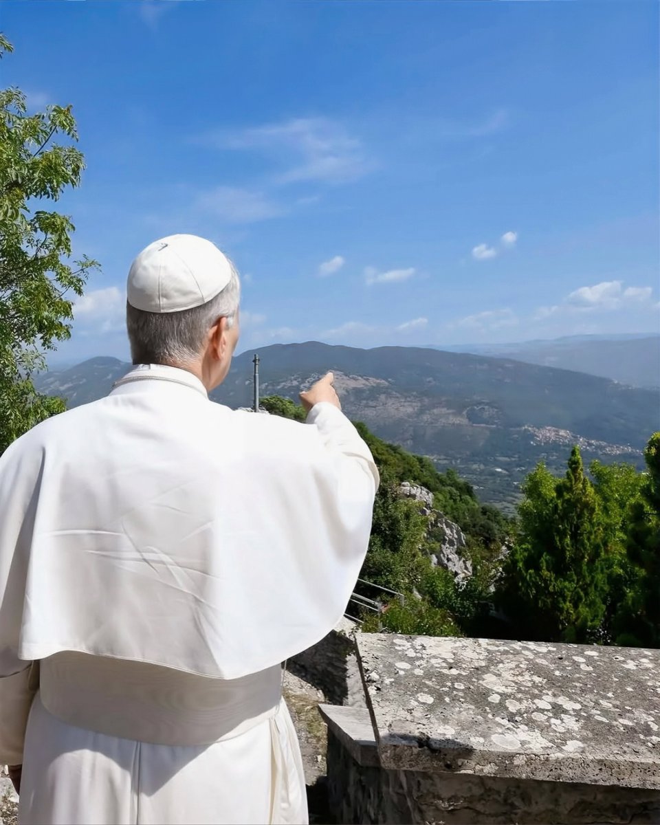 Overlooking the hills of Rome