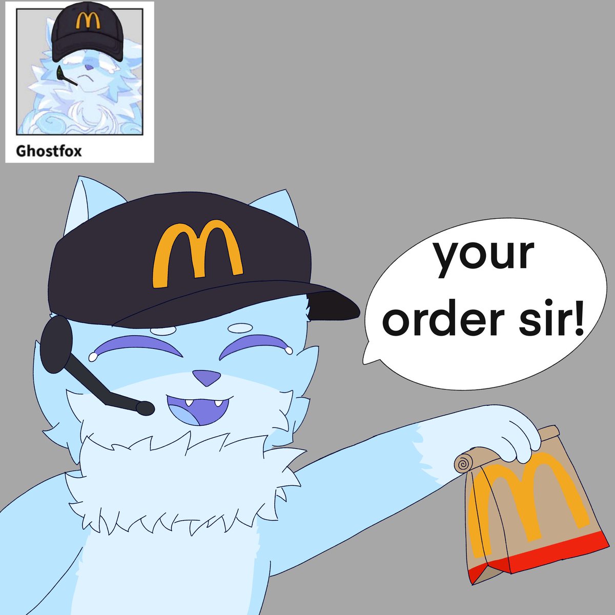 GeKo_109's tweet photo. your order is ready!
#ghostfox #kaijuparadise https://t.co/WJM3nwvp6h
