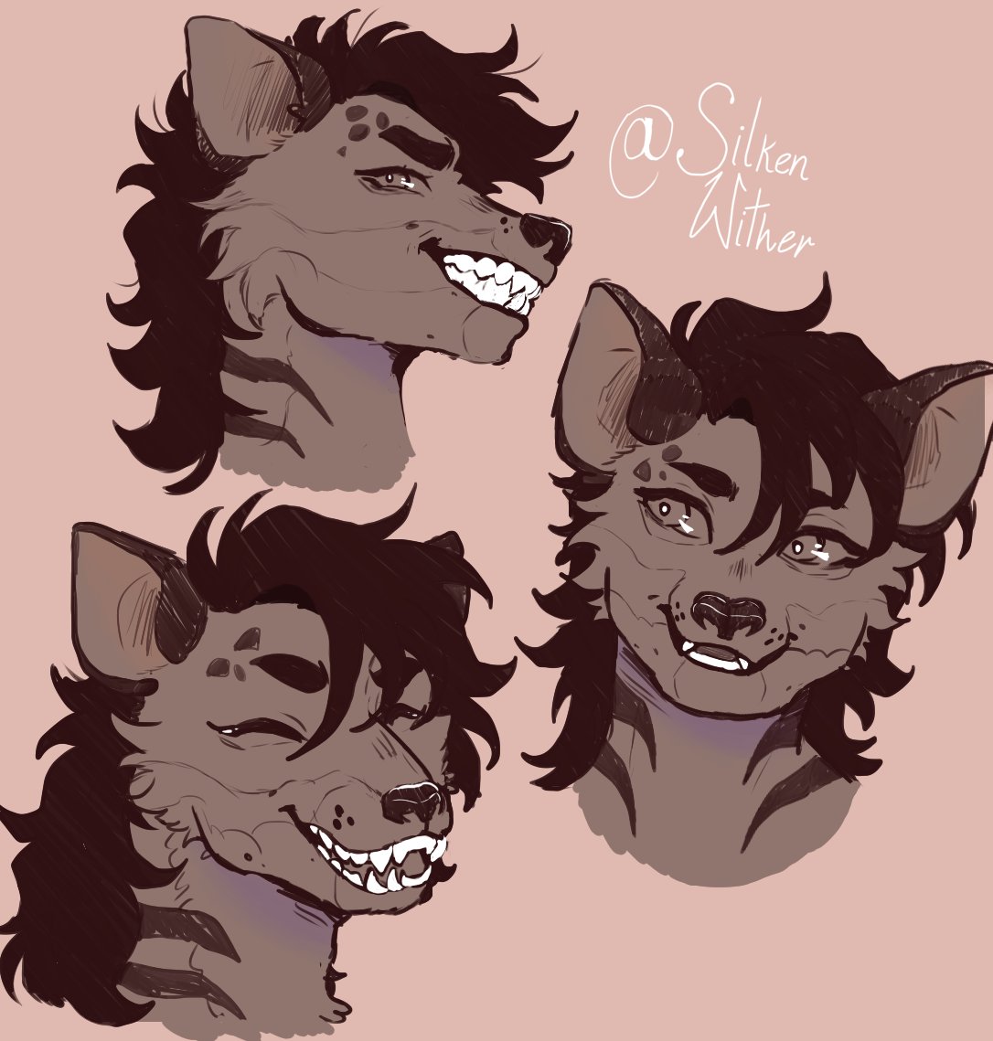 SilkenWither's tweet photo. Sketch of @nyxsito fursona. Hope you like it :3 https://t.co/7SsfxvsLJh