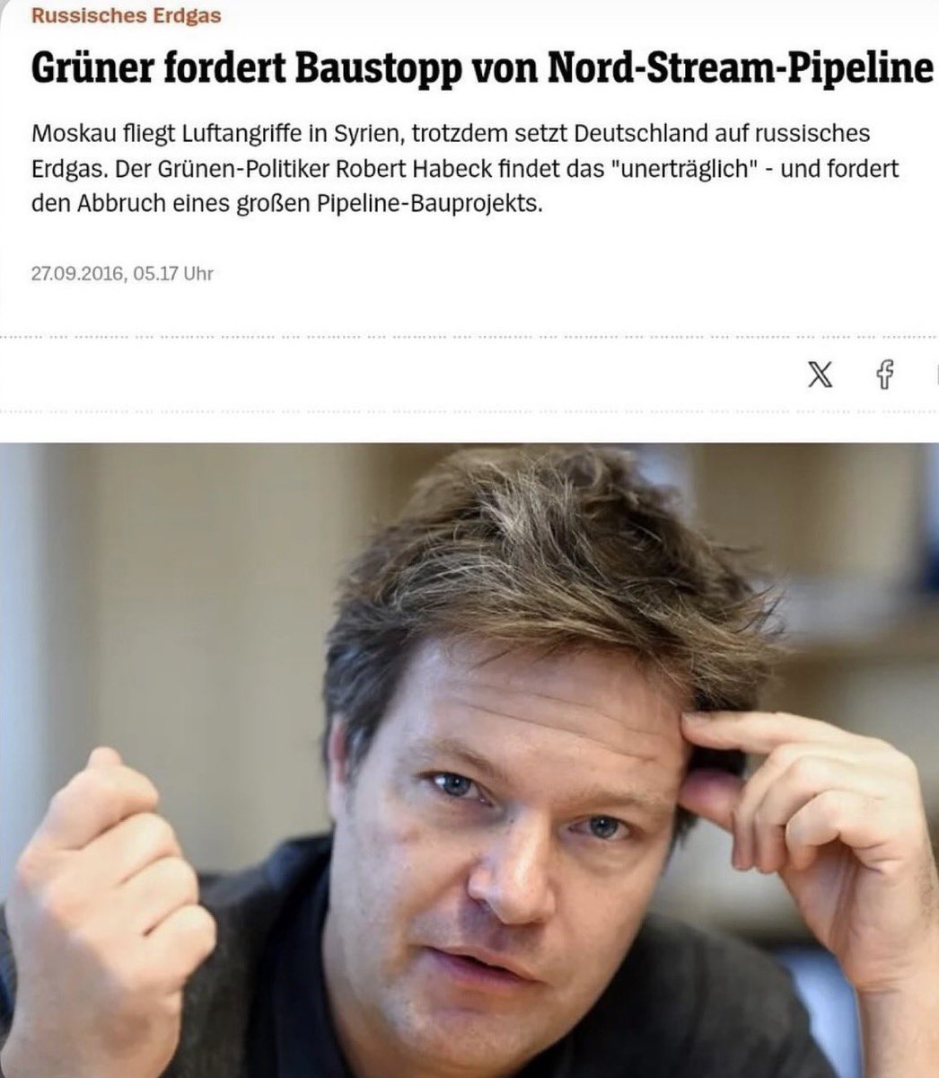 "Grüner fordert Baustopp von Nord-Stream-Pipeline"
27.09.2016