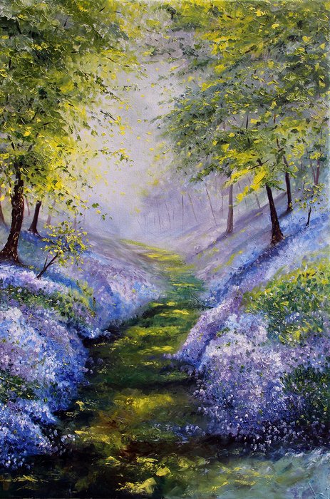 Explore our newest online art exhibition, "Magnificent Landscapes."

View the full show on our website: kbmartgallery.com

"Pavilioned in Splendor"
Meaghan Troup (artist website: refugefineart.com)